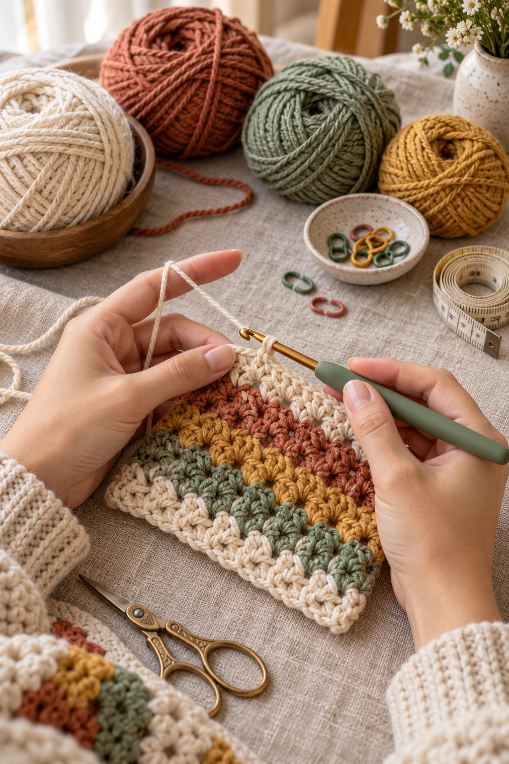 Crochet starting chain back humps