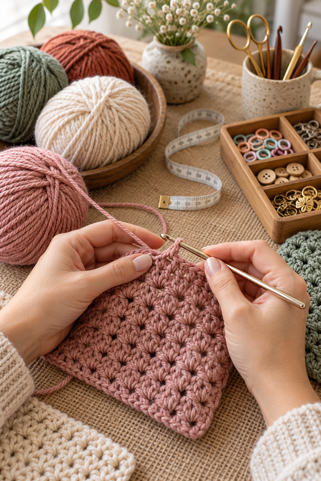 Locking stitch marker